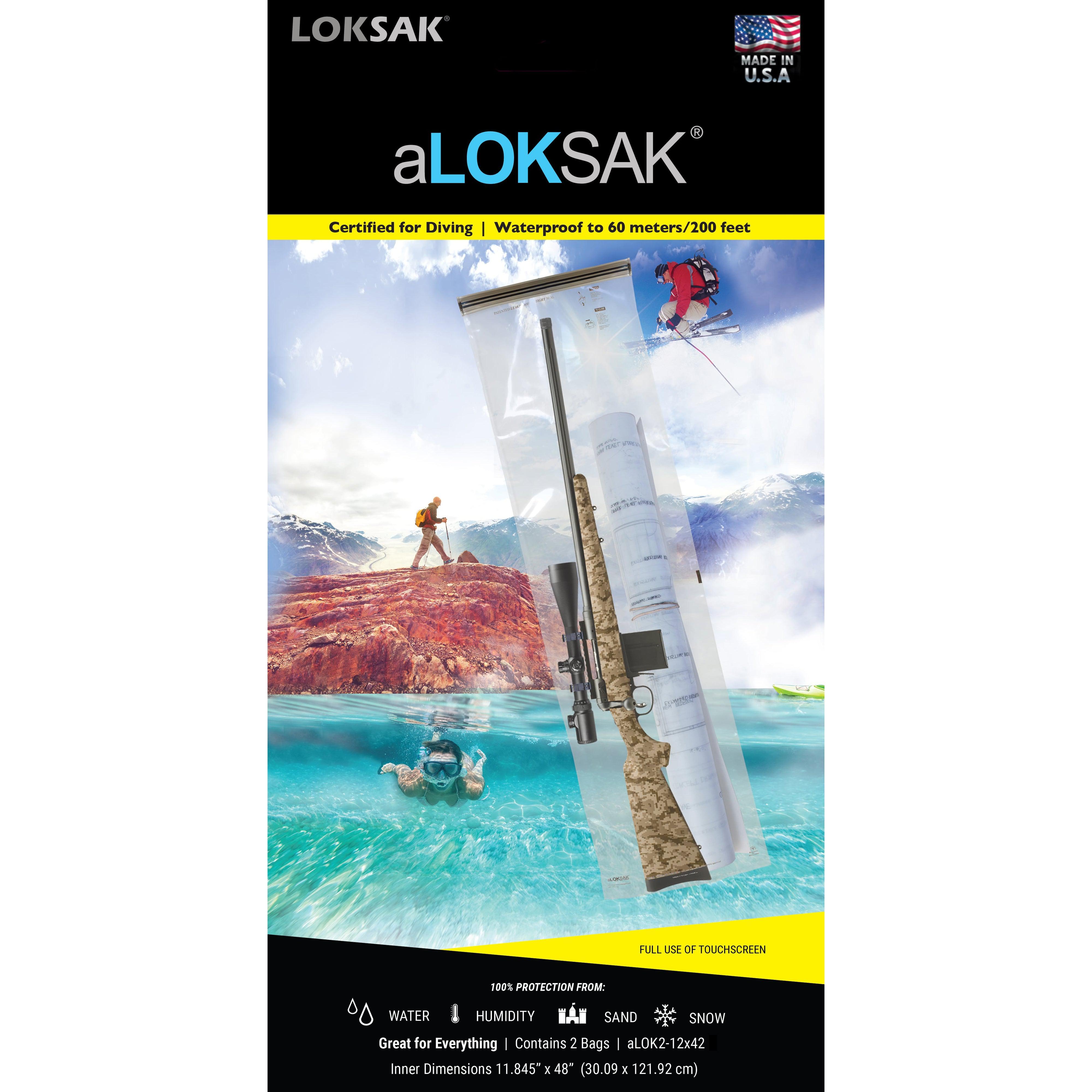 LOKSAK aLOKSAK Element-Proof Storage Bag for NFA Gun Trust